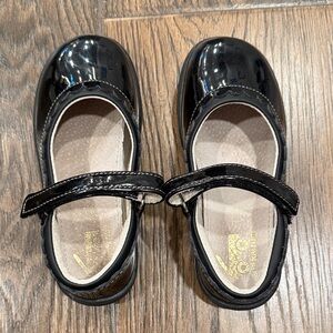 See Kai Run Mary Jane Black Patent Leather Kids Shoes